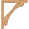 Ekena Millwork Legacy Block Smooth Bracket, Western Red Cedar, 3 1/2"W x 34"D x 38"H BKT04X34X38LEC05SWR - alternate 2